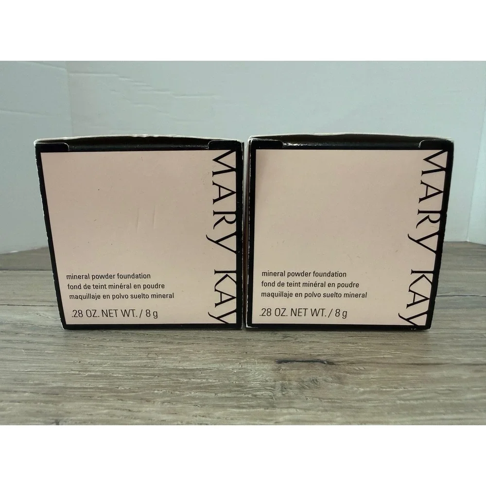 Lot of 2 Mary Kay Mineral Powder Foundation BRONZE 1 (040990) Discontinued New